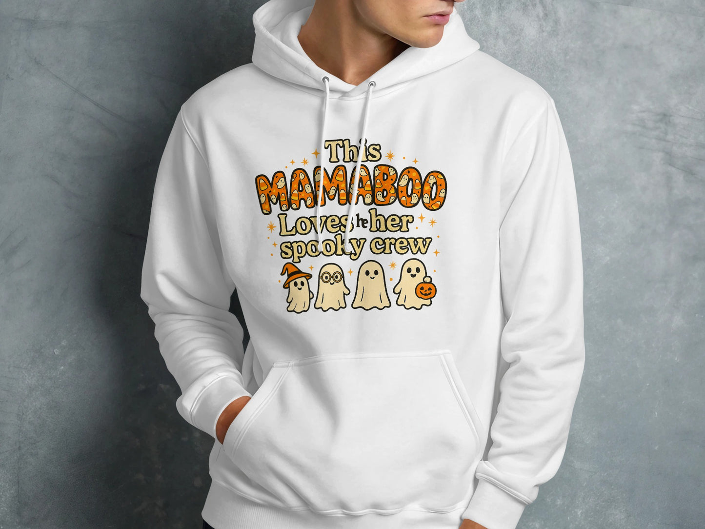 Mamaboo Loves Her Spooky Crew Ghosts Hoodie product type