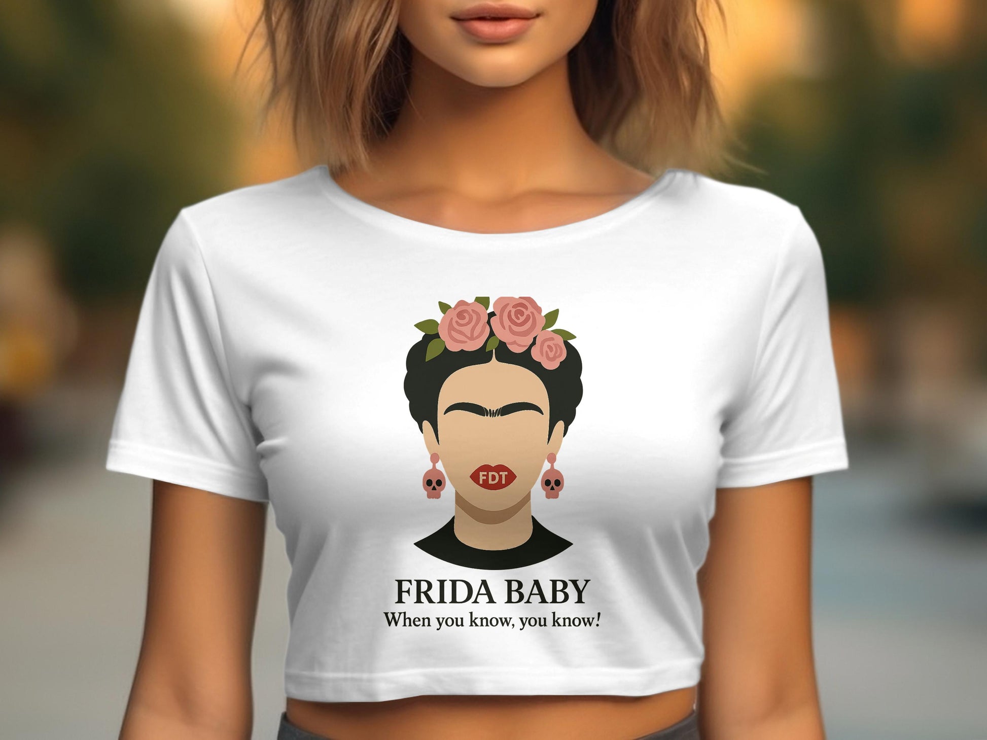 Frida Baby when you know you know crop top product type