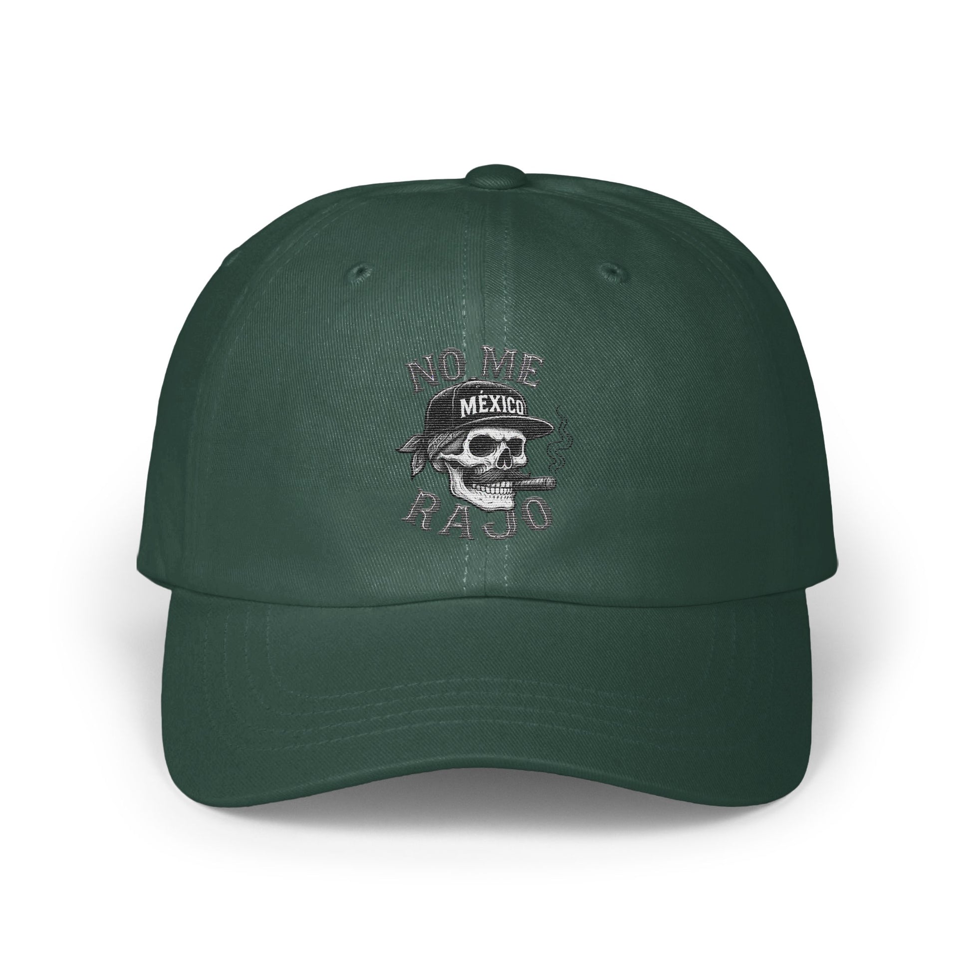No Me Rajo Mexico Skull Embroidered Cap product
