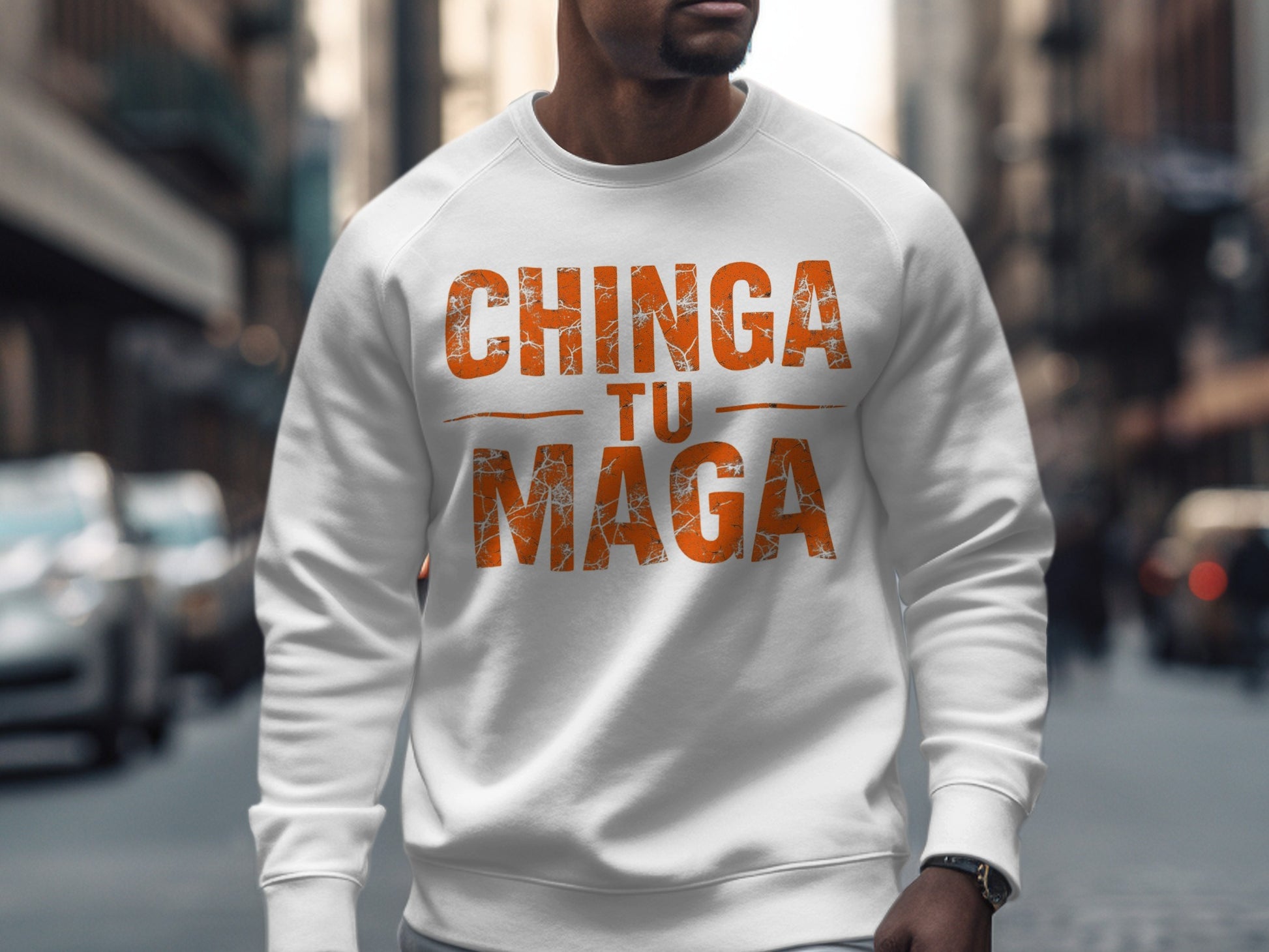 Chinga Tu Maga Statement Sweatshirt Product
