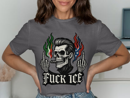 Stylish Graphic Tee with Skull Design T-Shirt product type