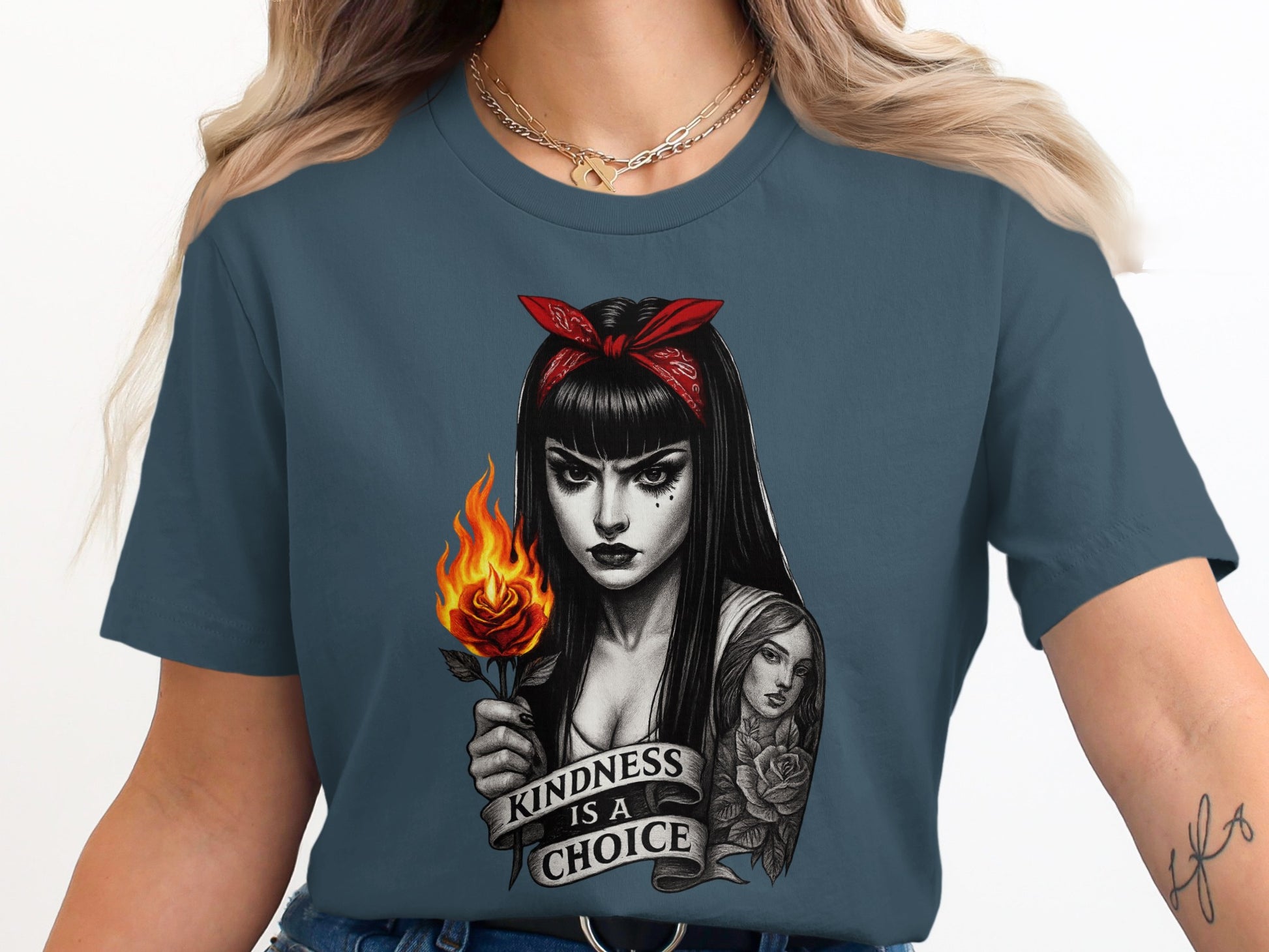 Kindness Is A Choice Graphic Tee Shirt product