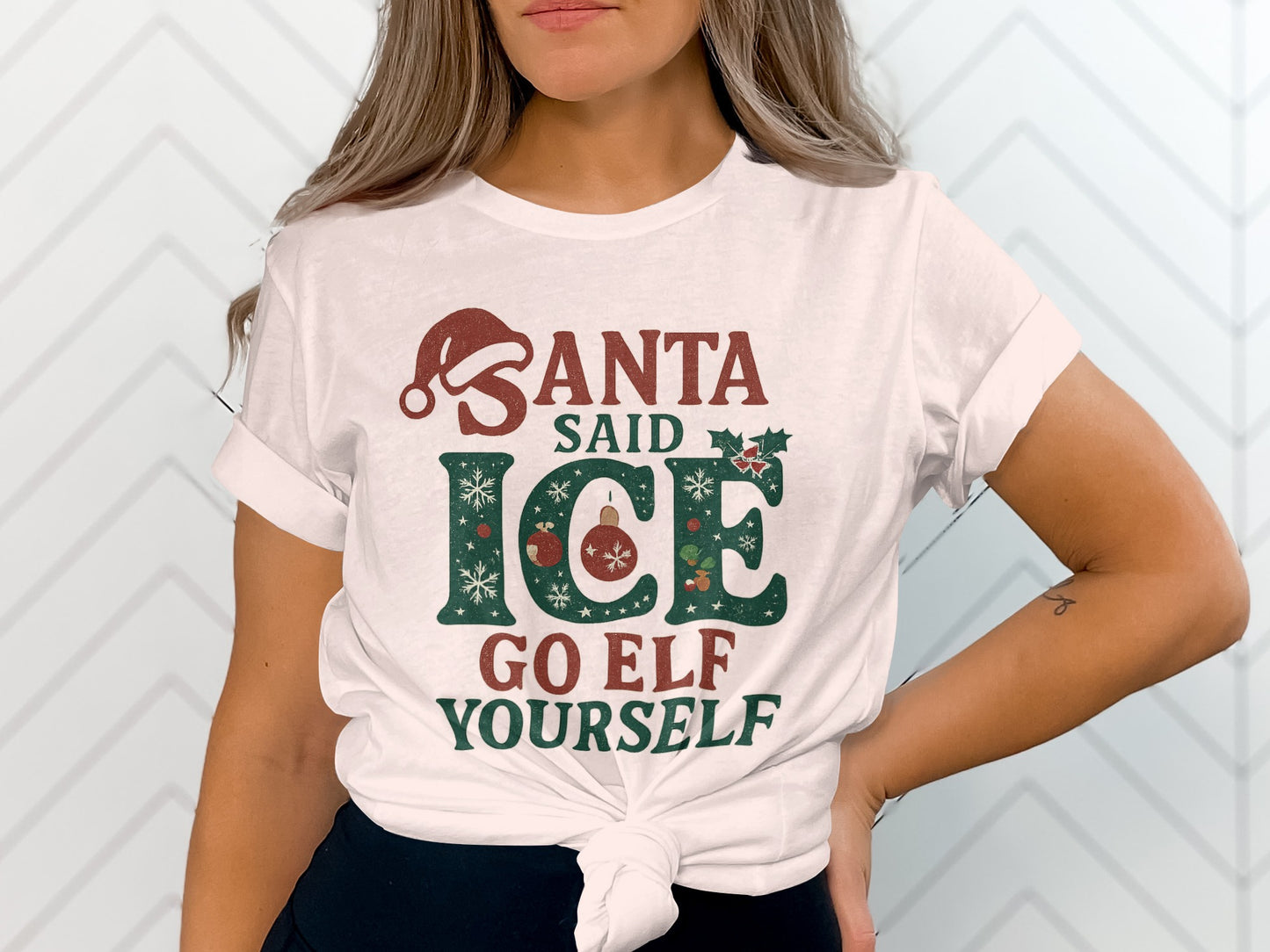 Santa Said Ice Go Elf Yourself Shirt