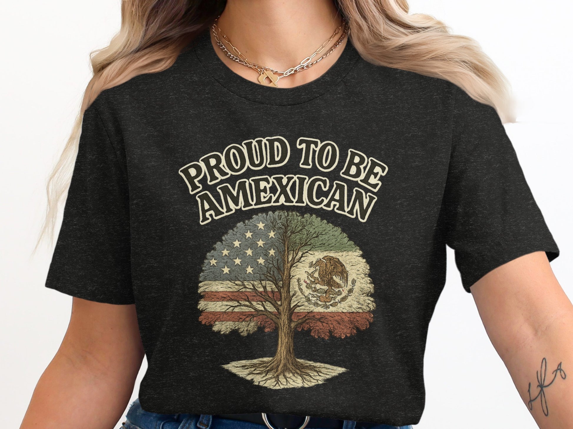 Proud to Be Amexican Graphic Tee Shirt product type