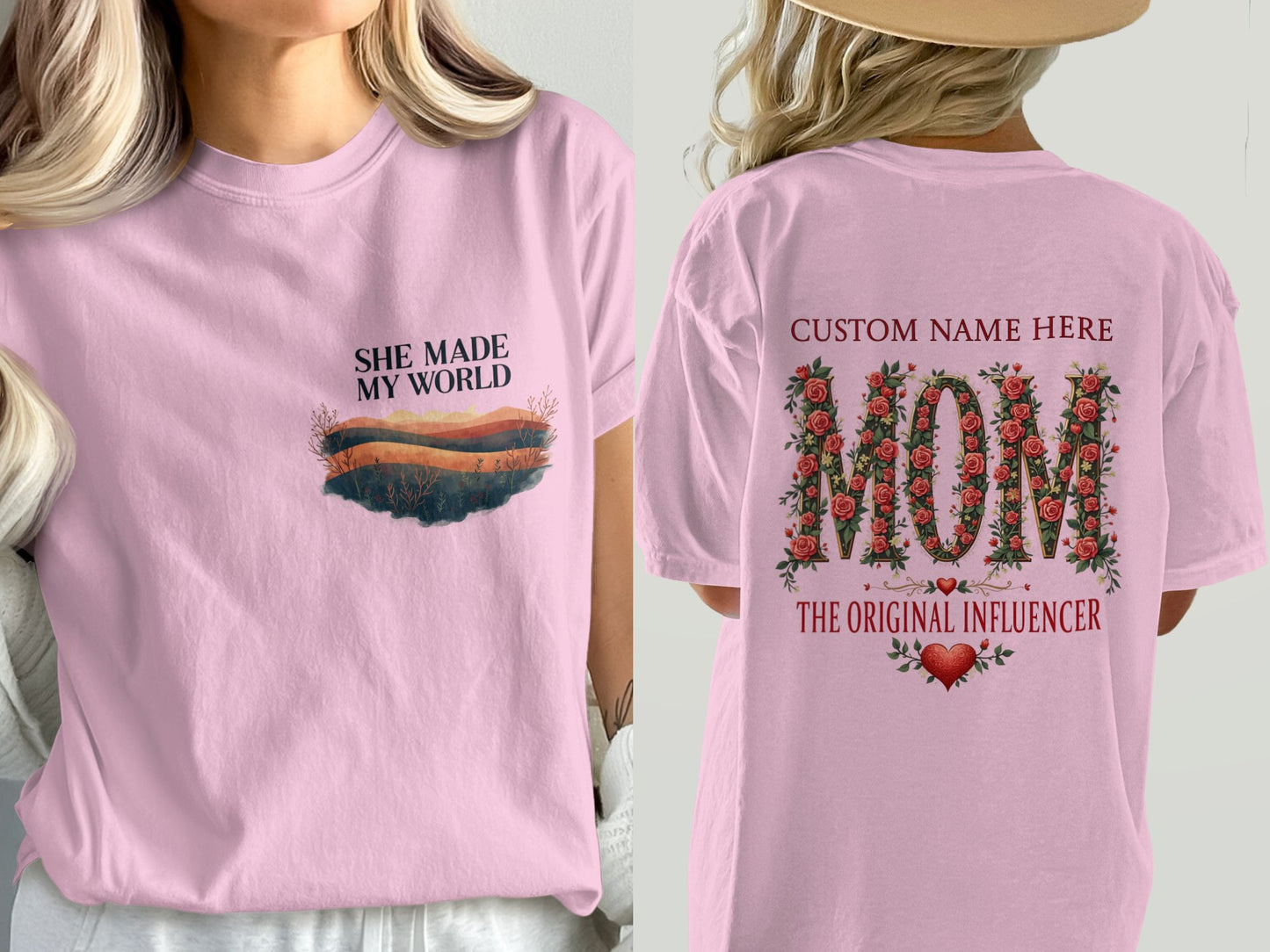 Custom Name Here Mom The Original Influencer product type