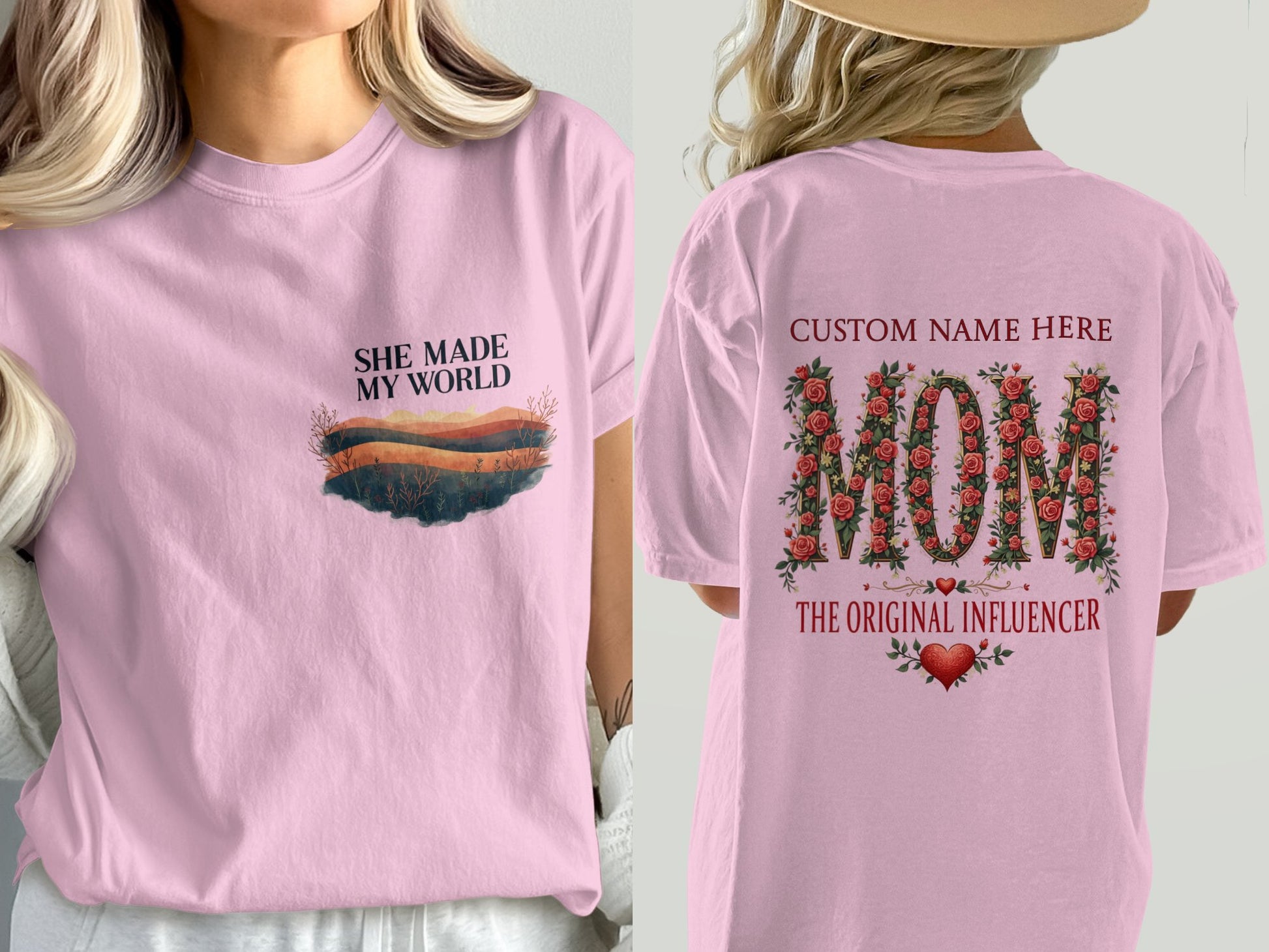 Custom Name Here Mom The Original Influencer product type