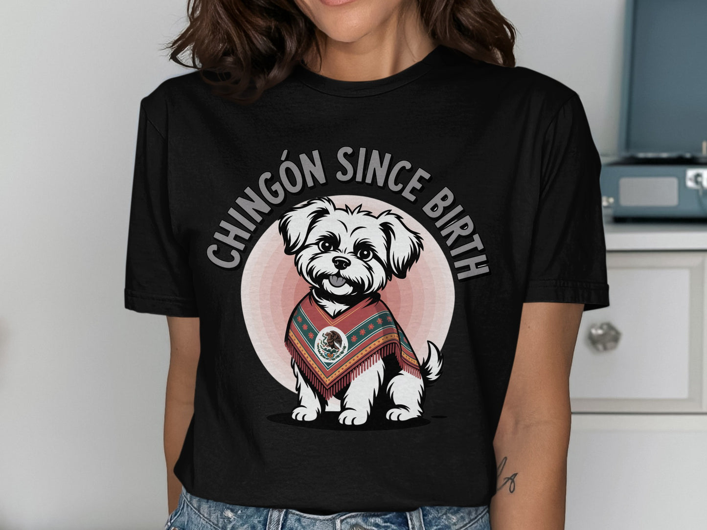 Chingón Since Birth Graphic Print T-shirt product