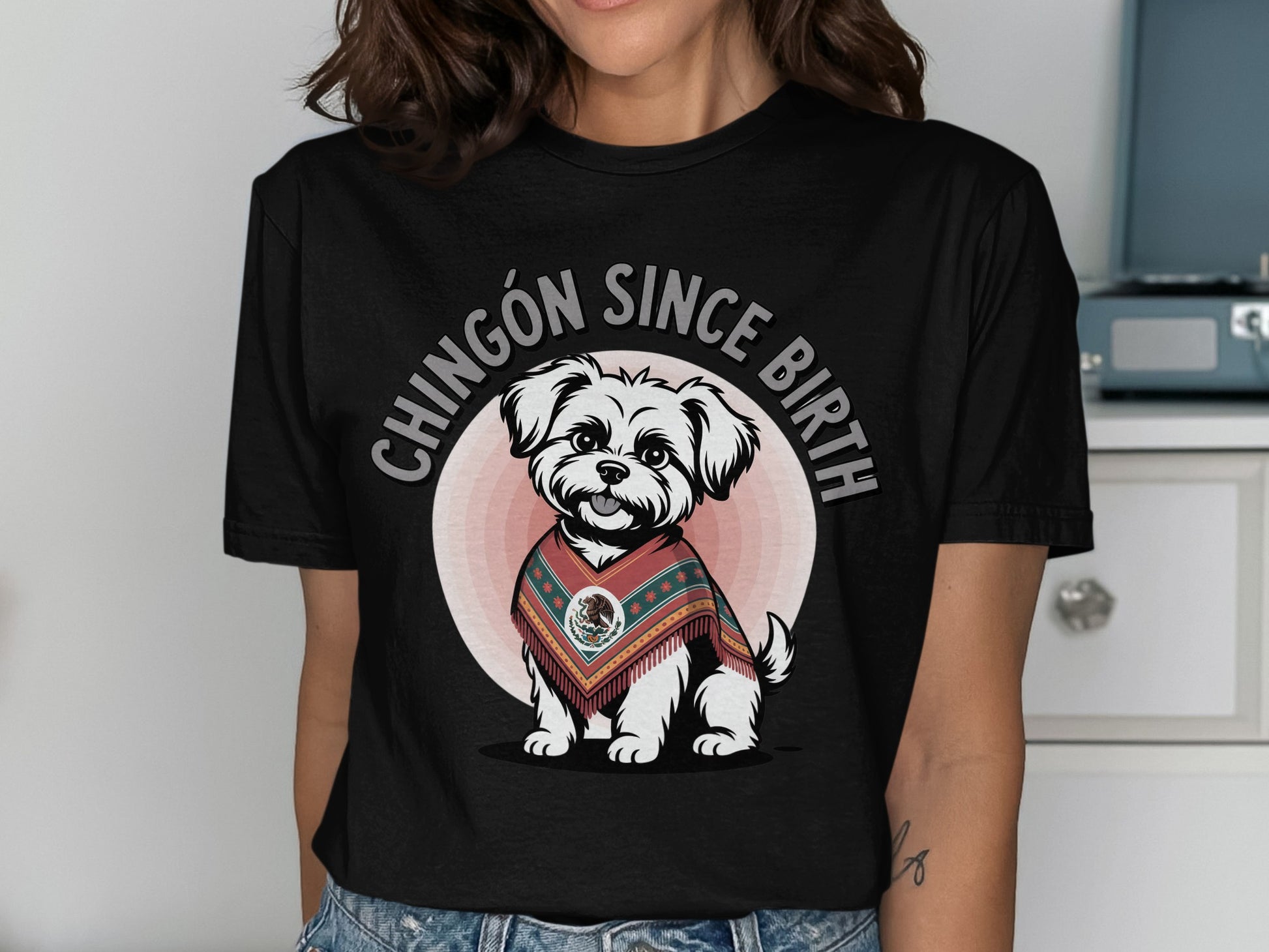 Chingón Since Birth Graphic Print T-shirt product