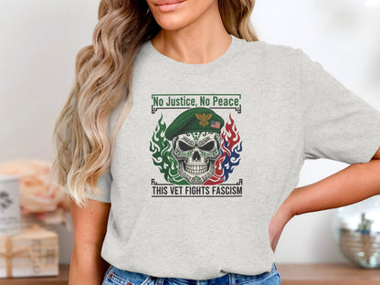 No Justice No Peace This Vet Fights Fascism product
