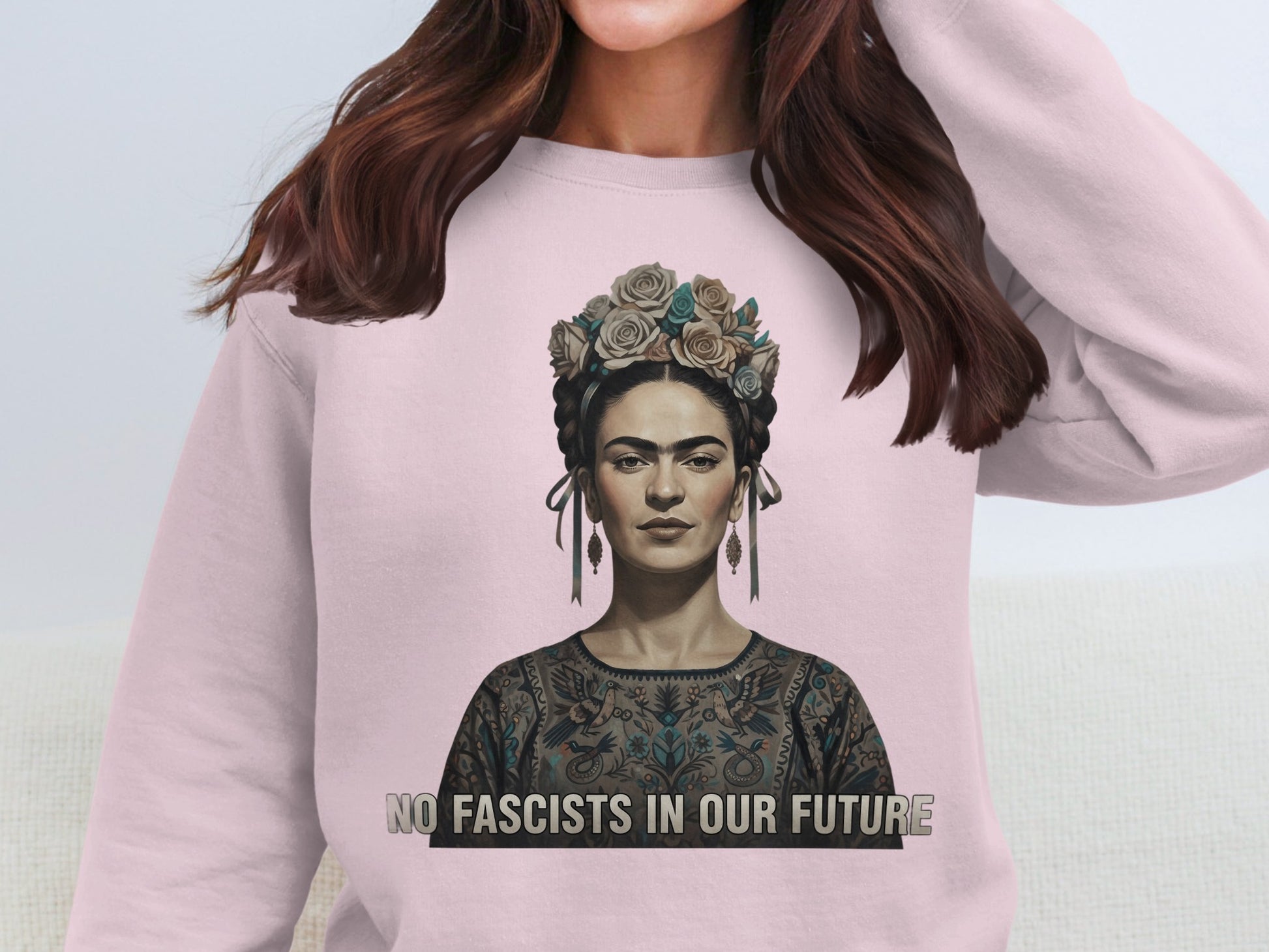 No Fascists in Our Future Statement Sweatshirt