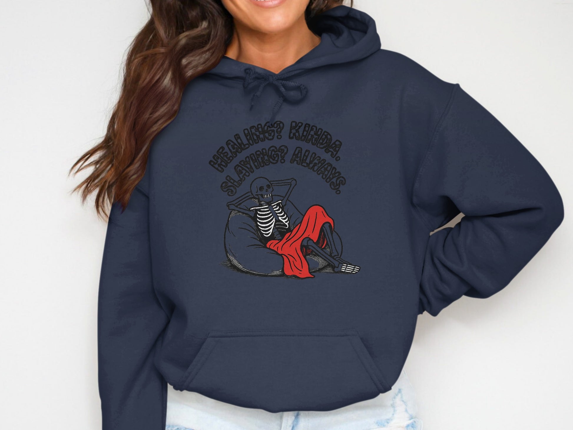 Healing Kinda Slaying Always Graphic Hoodie Product