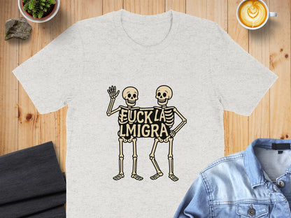 Spooky Skeletons Design FU CK LA LMIGRA Product Type