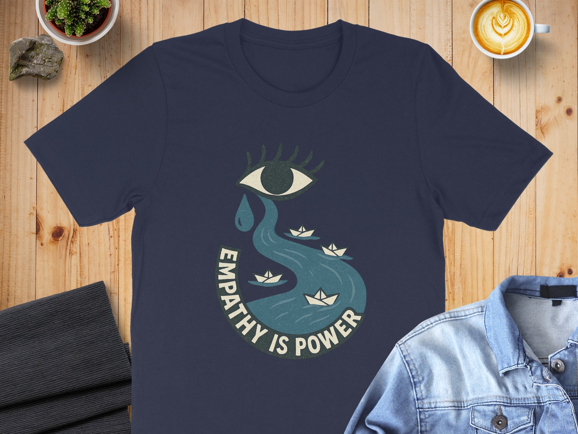 Empathy Is Power Eye And Boats Graphic Design product