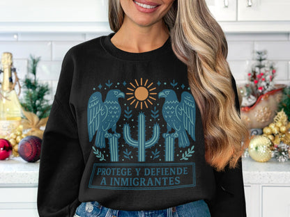 Protege y Defiende a Inmigrantes Long Sleeve product