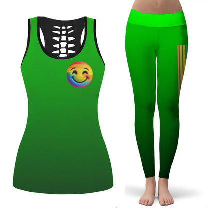 AOP Women's Hollow Tank Set