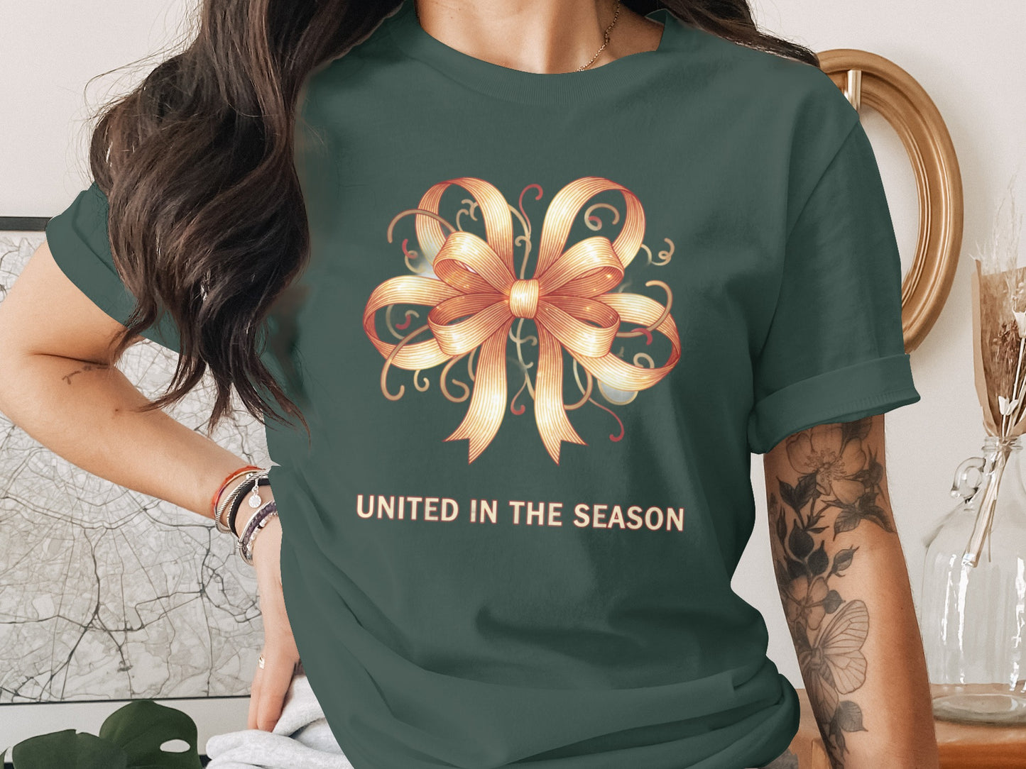 United in the Season Graphic Tee Design