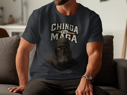 Chinga Tu Maga Graphic T-Shirt for Men Unique Design product