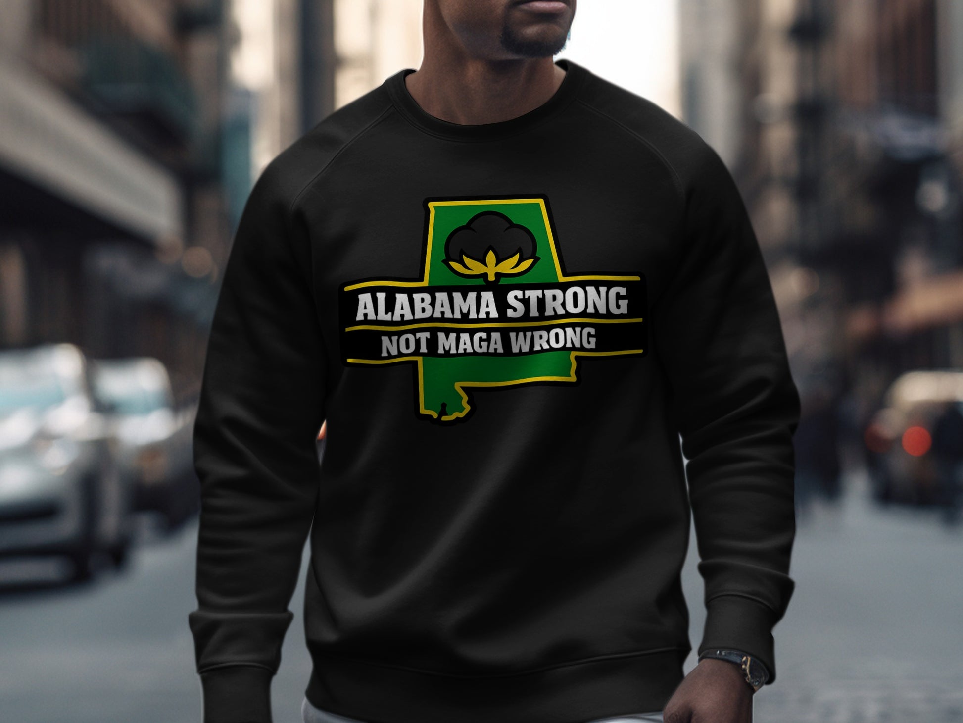 Alabama Strong Not MAGA Wrong Sweatshirt