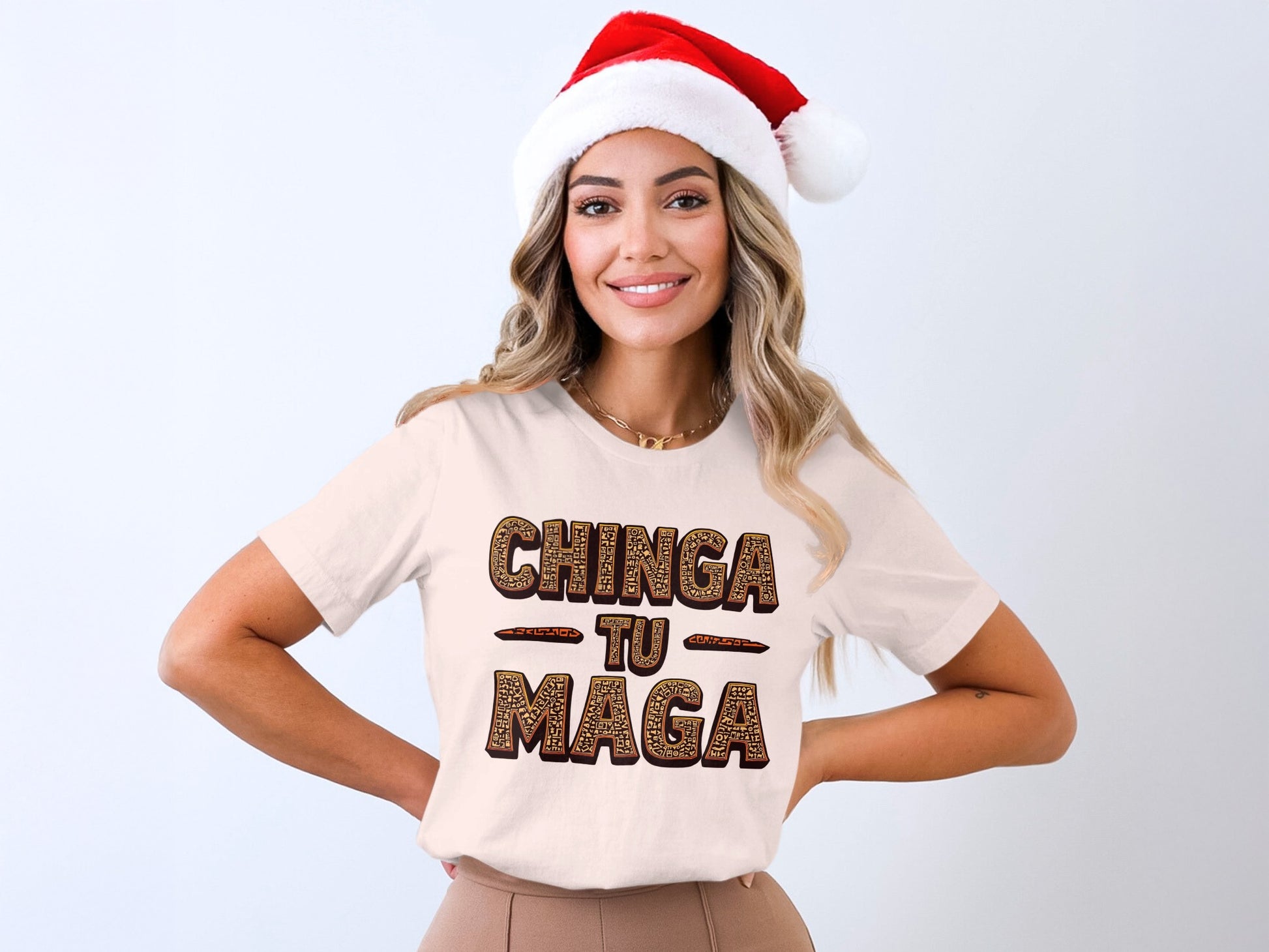 Chinga Tu Maga Graphic Tee Perfect for Casual Wear