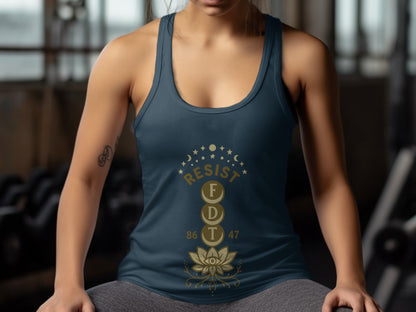 Powerful Resist FDT 8647 Motivational Tank Top