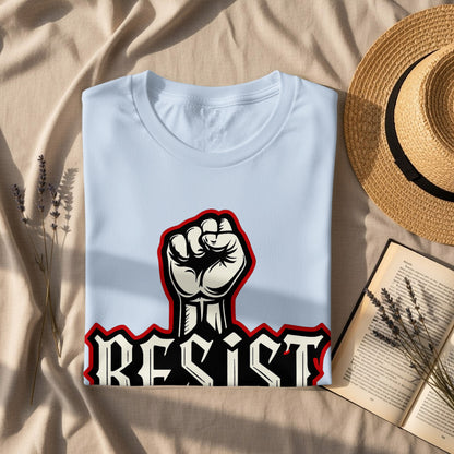 Resist Fist Graphic Motivational Shirt product