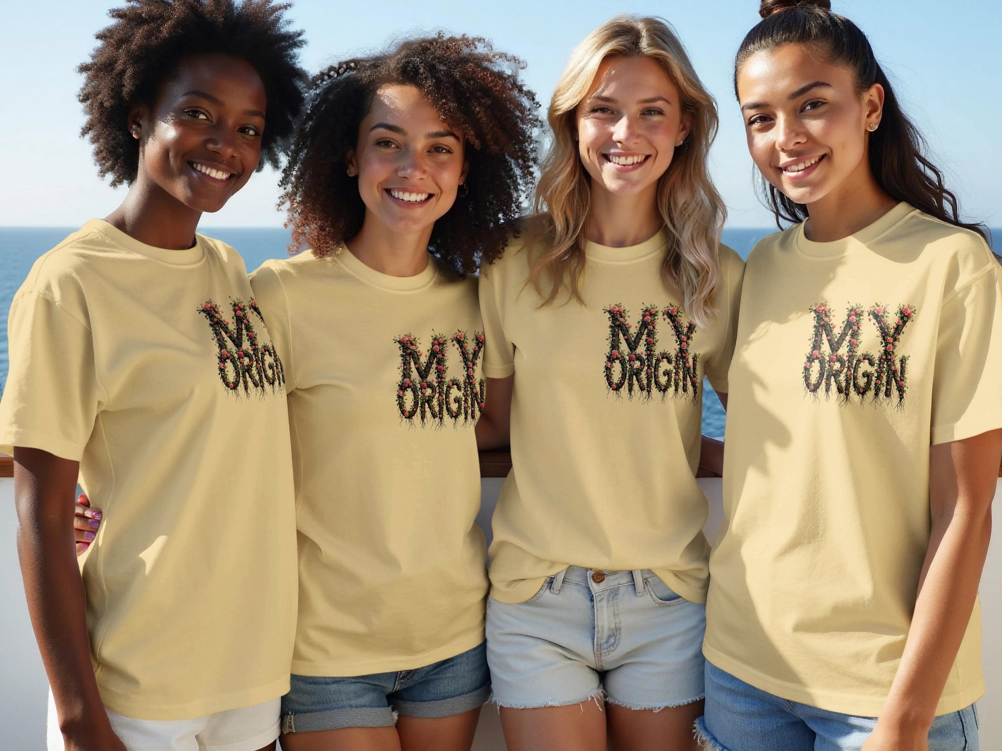 Trendy My Origin Graphic Short Sleeve Tee product