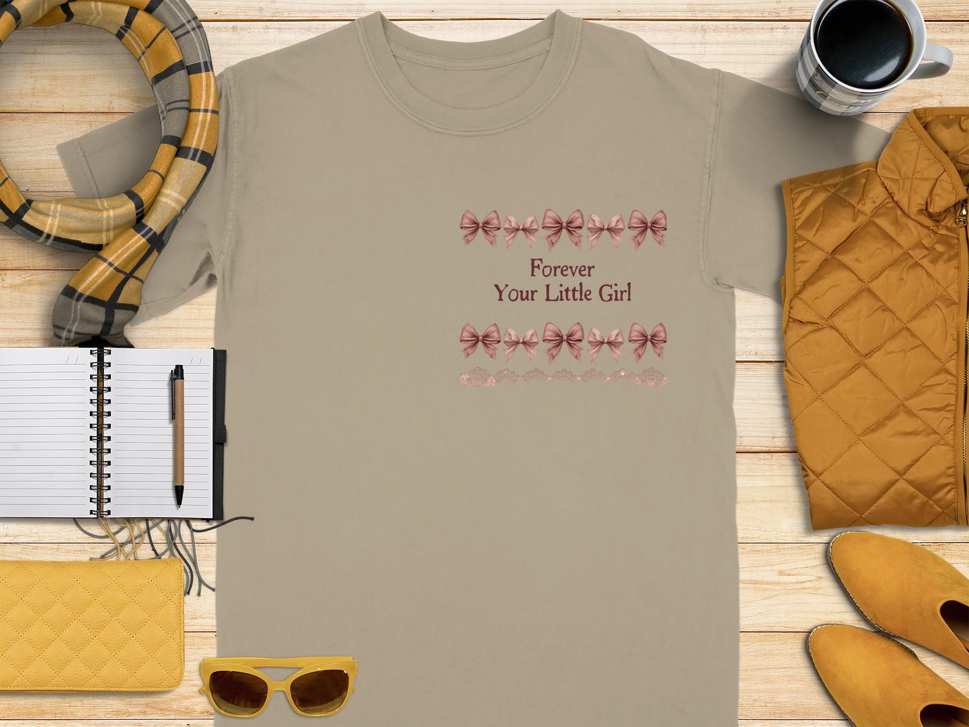Forever Your Little Girl Statement T-Shirt product type