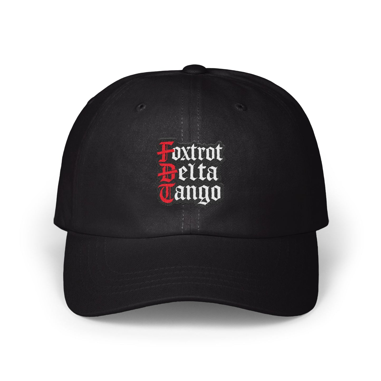 Stylish Foxtrot Delta Tango Embroidered Hat product