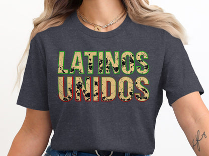 Latinos Unidos Bold Graphic Tee shirt product type