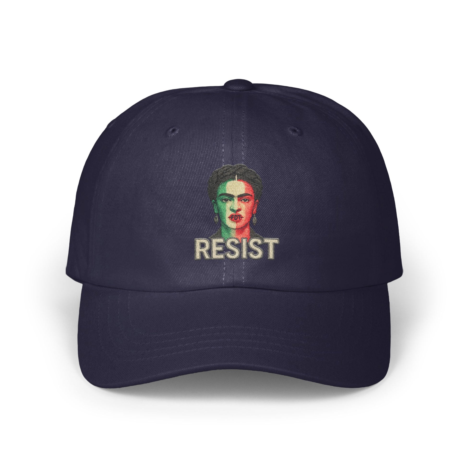 Resist Embroidered Cap Portrait Art Baseball Hat product