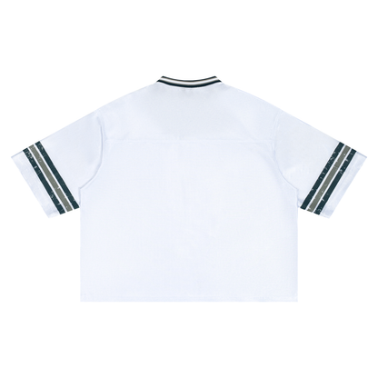 Unisex Boxy Striped Soccer Jersey