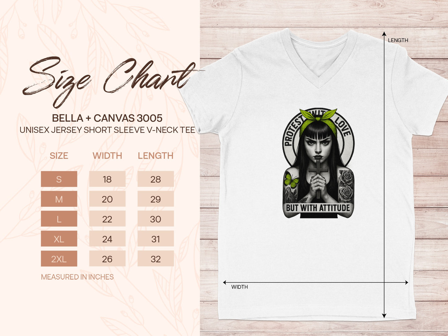 Professional Love But With Attitude graphic shirt product type