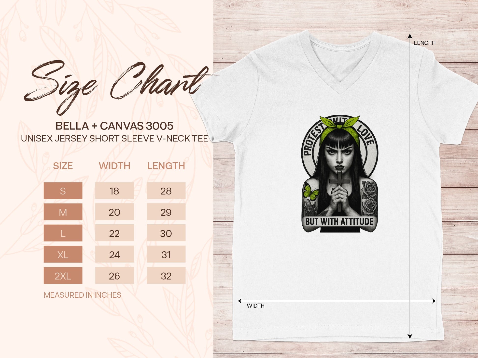 Professional Love But With Attitude graphic shirt product type