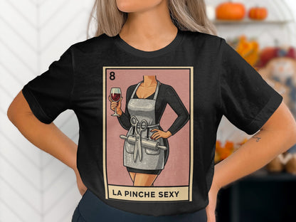La Pinche Sexy Tarot Style Graphic Tee product