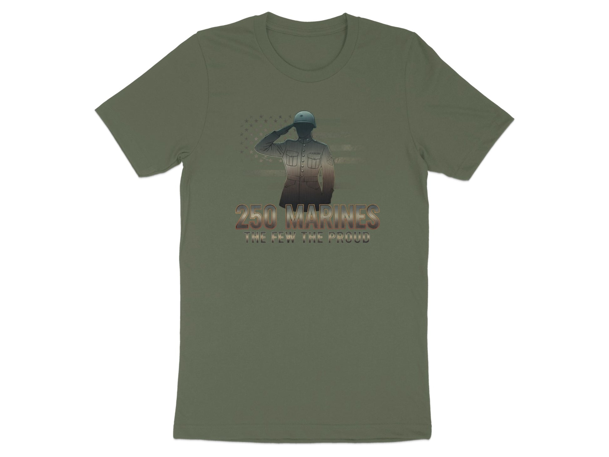 250 Marines The Few The Proud Graphic Shirt