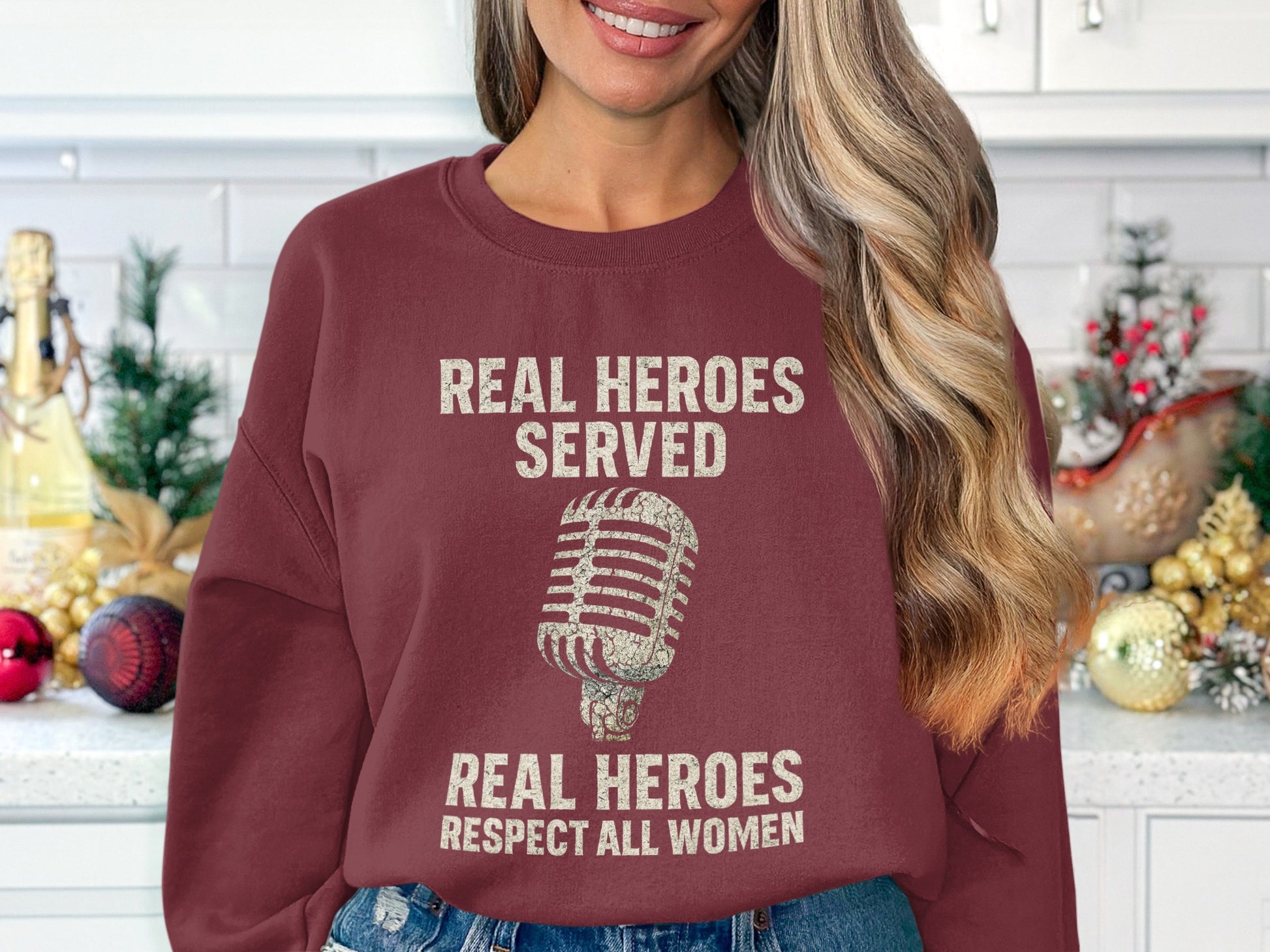 Real Heroes Served Real Heroes Respect All Women product type