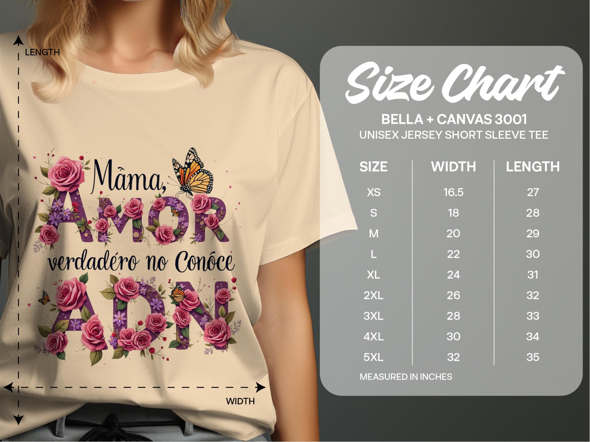 Verdad Conoce Adn Bella Canvas Tee product