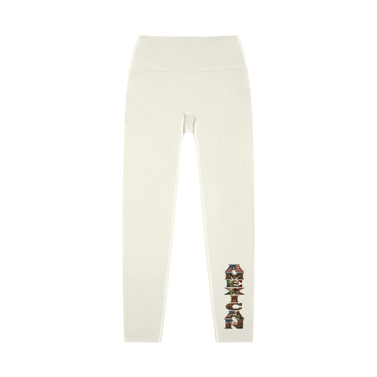 AMEXICAN Top Quality High-Waisted Yoga Leggings | Show Your Roots
