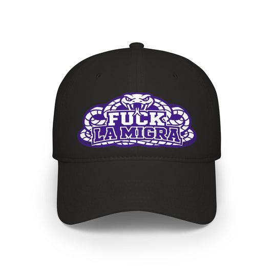 Fuck La Migra Hat with Snake Design Custom Cap