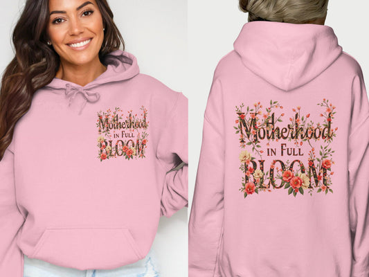 Motherhood in Full Bloom Graphic Hoodie product
