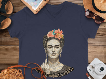 Frida Kahlo Art Epstein Files Now Shirt