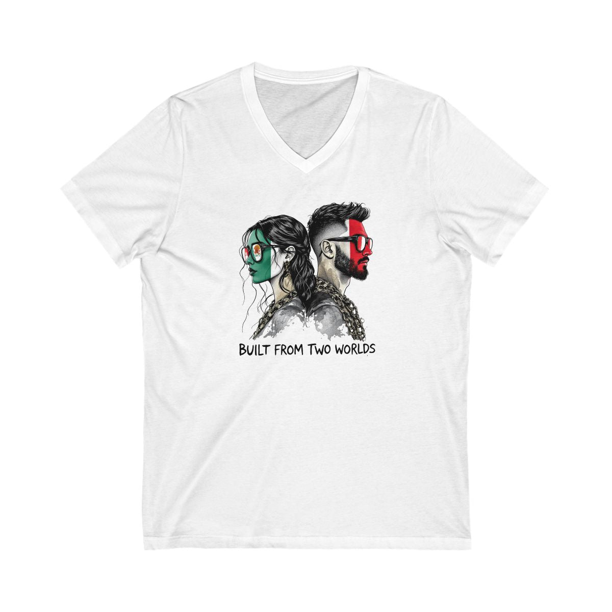 Built From Two Worlds Graphic Shirt product