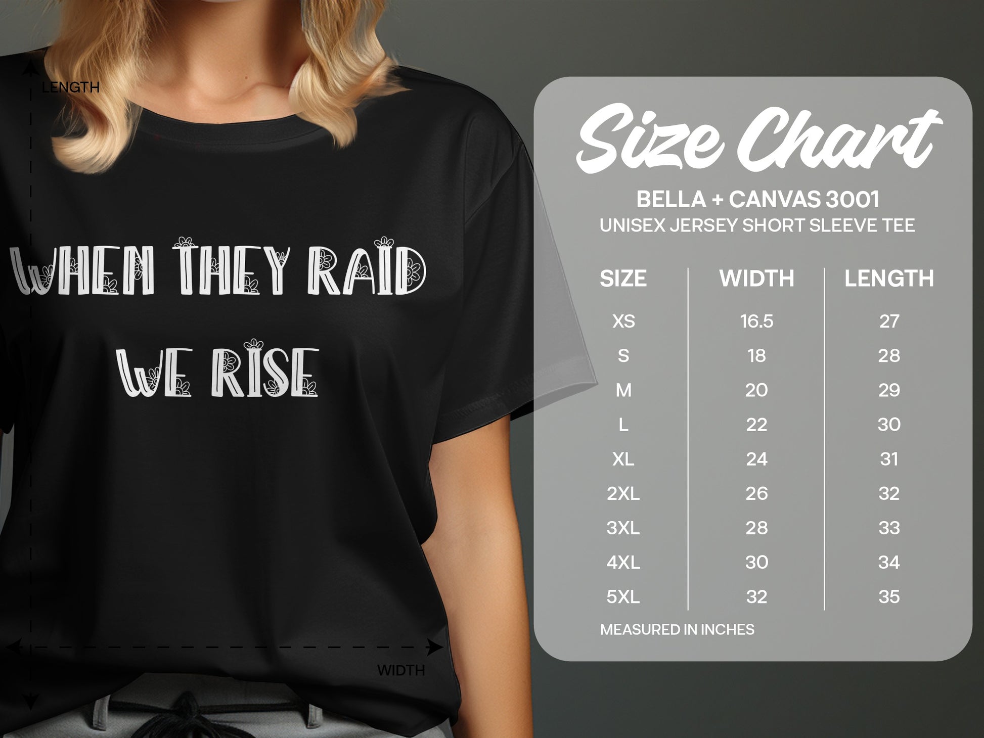 When They Raid We Rise Shirt Product