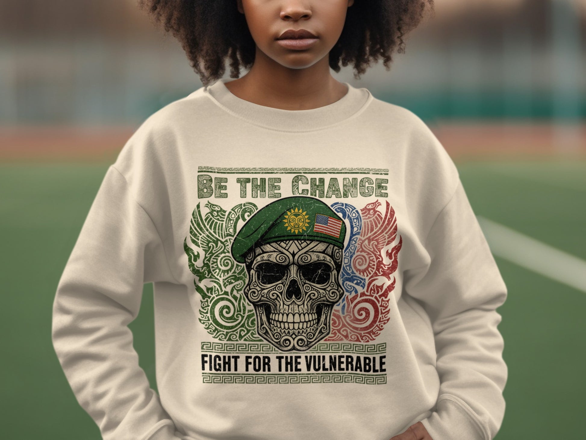 Be The Change Fight For The Vulnerable Sweatshirt