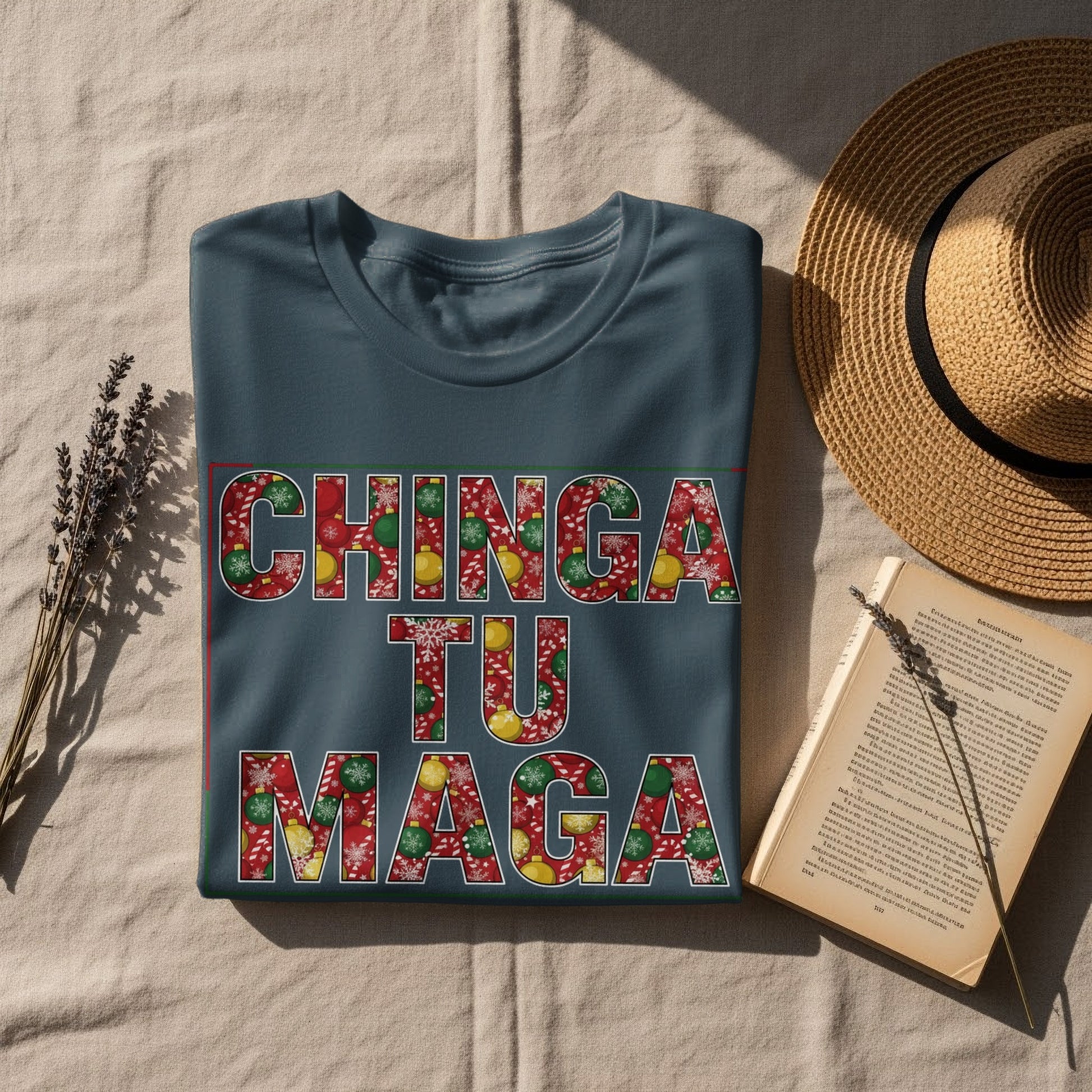 Chinga Tu Maga Graphic Tee Mens Funny Shirt