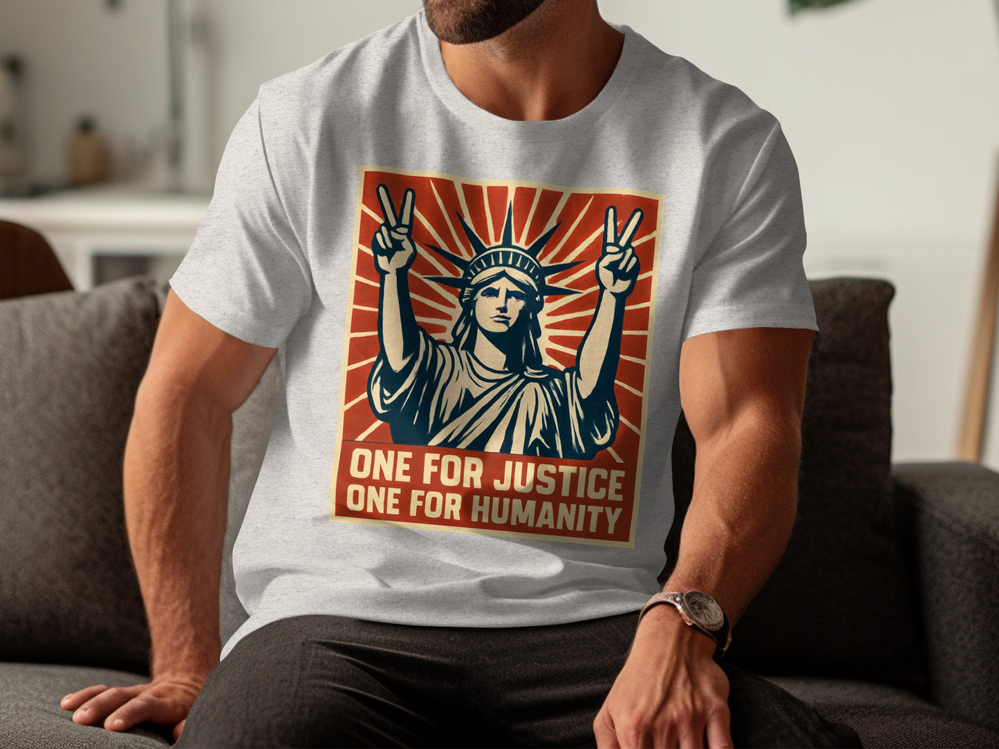One for Justice One for Humanity T-Shirt product type