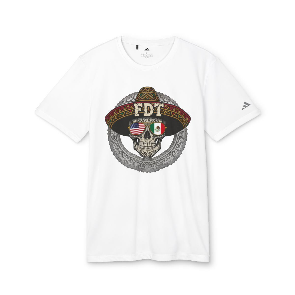 Dia De Los Muertos Skull Sombrero Graphics Shirt