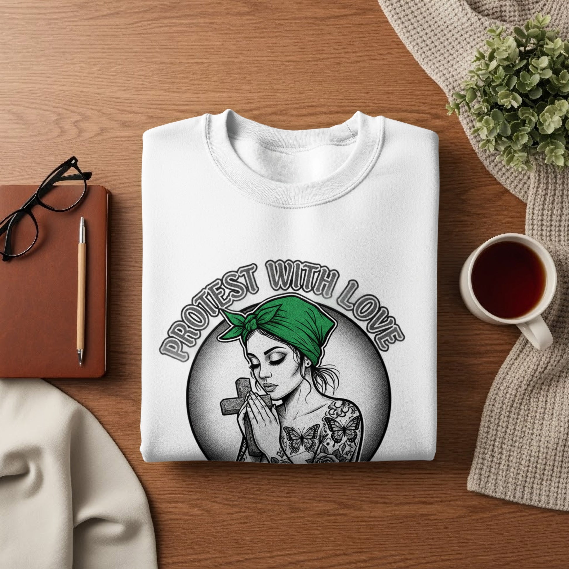 Protest With Love Graphic Sweatshirt Product