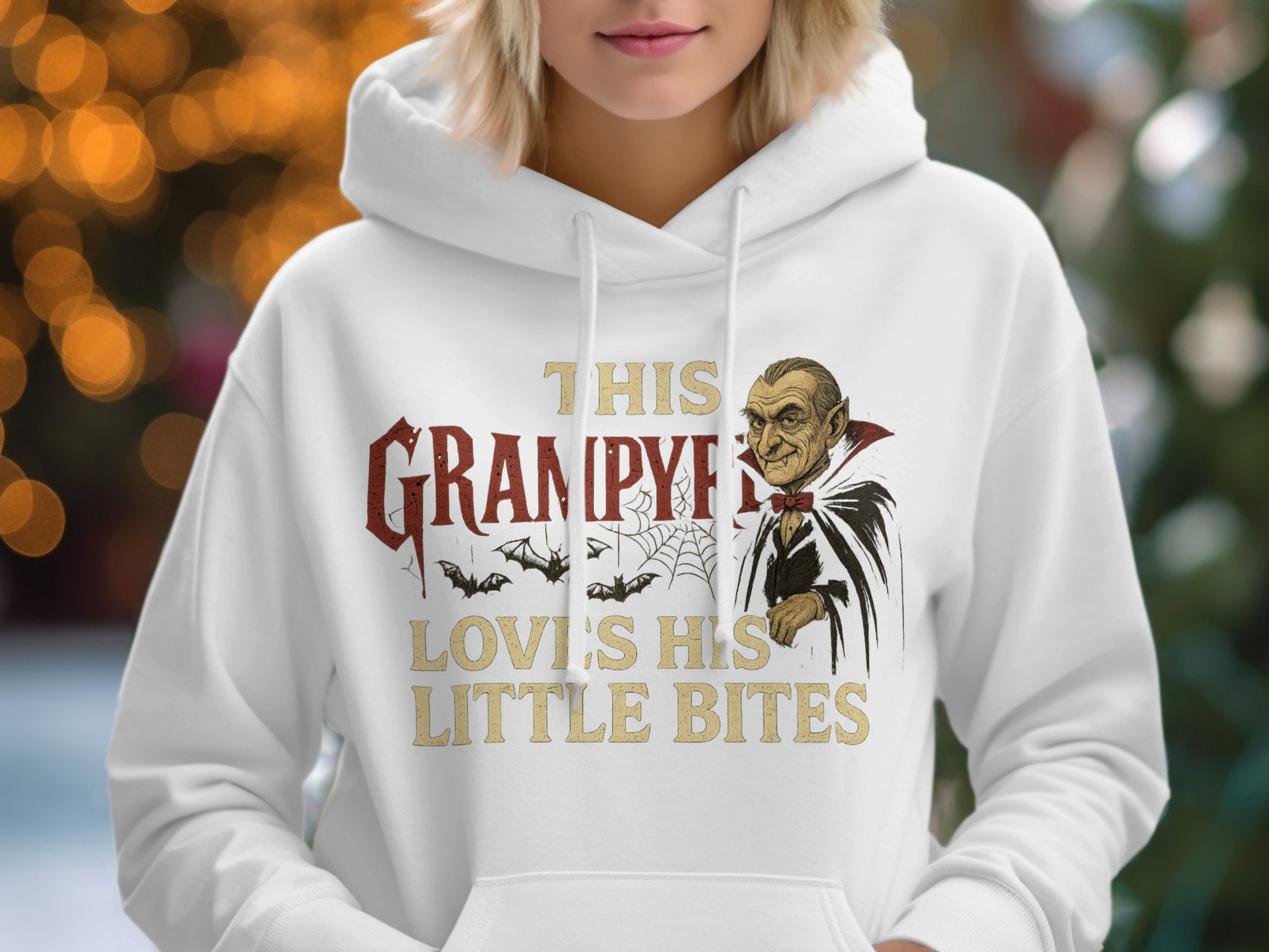 This Grampire Loves His Little Bites hoodie