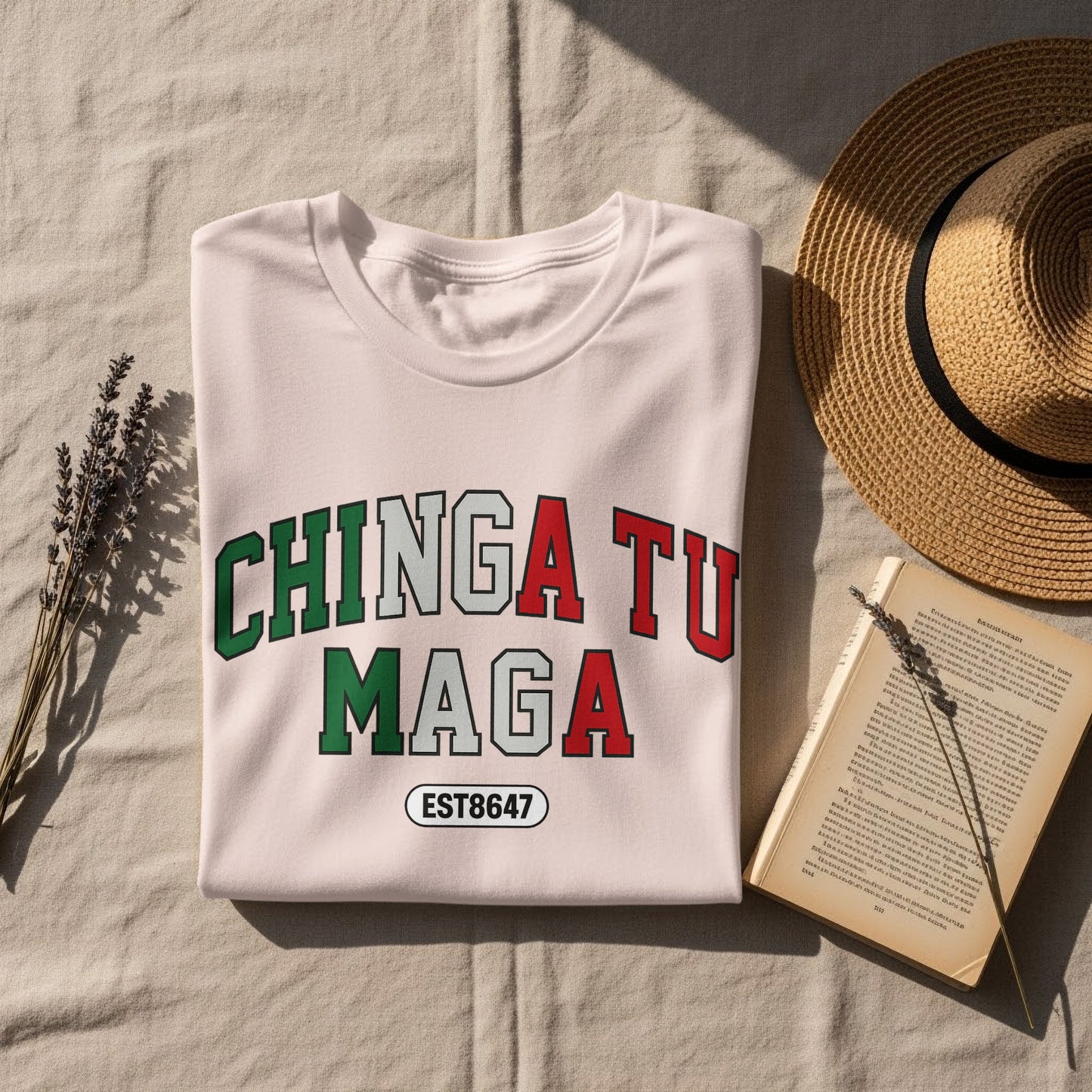 Colorful Chinga Tu Maga EST8647 casual shirt